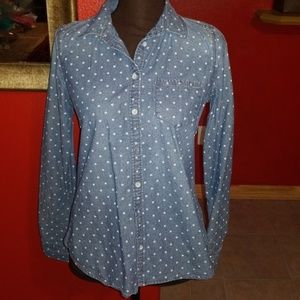 (3 for $15)Size M button down blouse